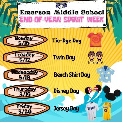Emerson Spirit Week - May 2022